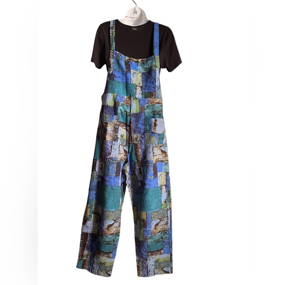 NWT.  Overalls by Sacred Threads.  S/M.     CL/GR06    2218895 - Picture 2 of 4